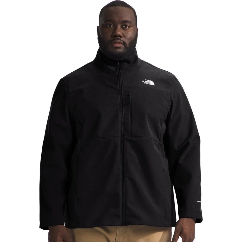 The North Face Full Zip Apex Bionic 3 Jacket Long Sleeves Black Size 5X Mens